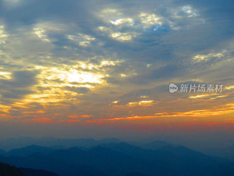 中国安徽黄山旅游风光