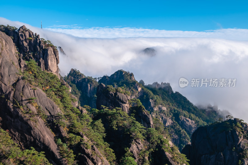 天下第一奇山，安徽黄山云海风光