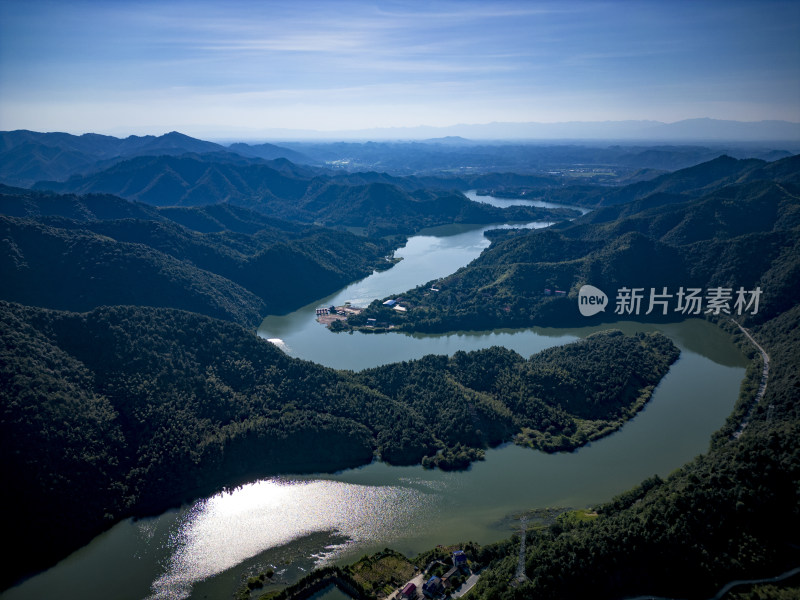 祖国壮丽山河青山绿水自然风光