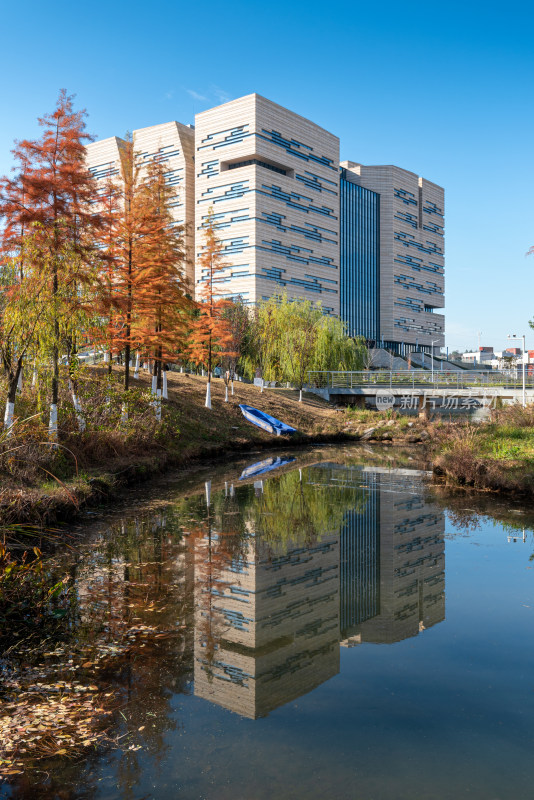 中国地质大学（武汉）未来城校区风光