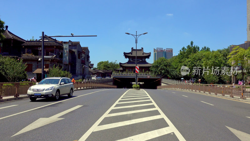 京杭大运河江苏扬州古邢沟