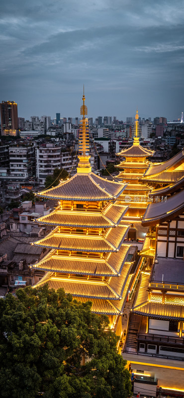 中国广东省揭阳市揭阳古城双峰寺