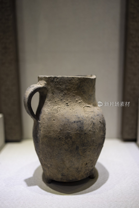 新疆石头城古城遗址展览古代文明