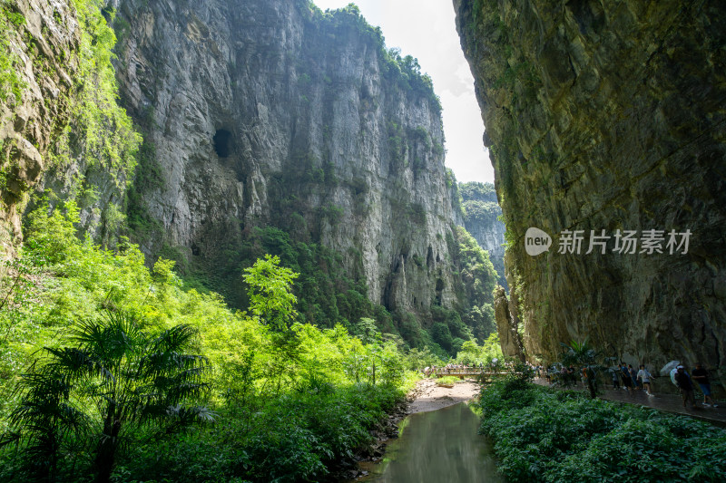 重庆武隆后坪乡天坑群景观