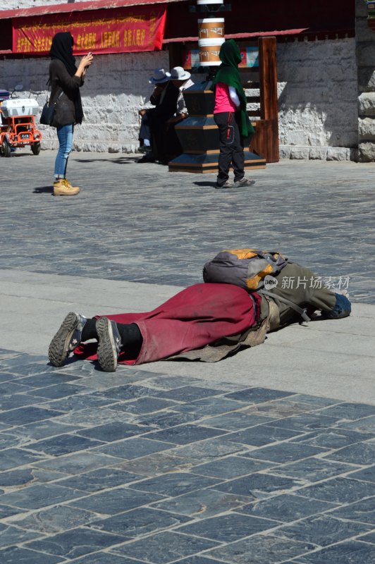 拉萨八廓街大昭寺