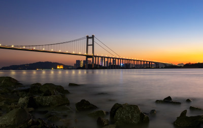 东莞虎门大桥夜景