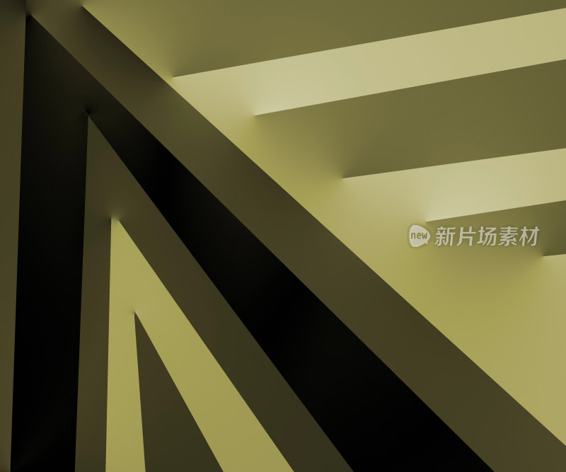 几何线条构成的室内光影画面