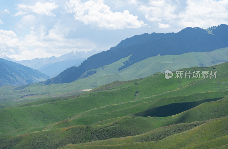 新疆琼库什台风景