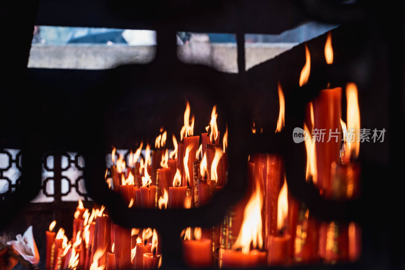 天台山国清寺的香烛