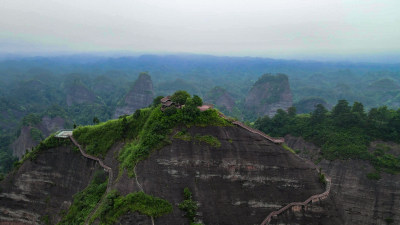 湖南通道万佛山航拍