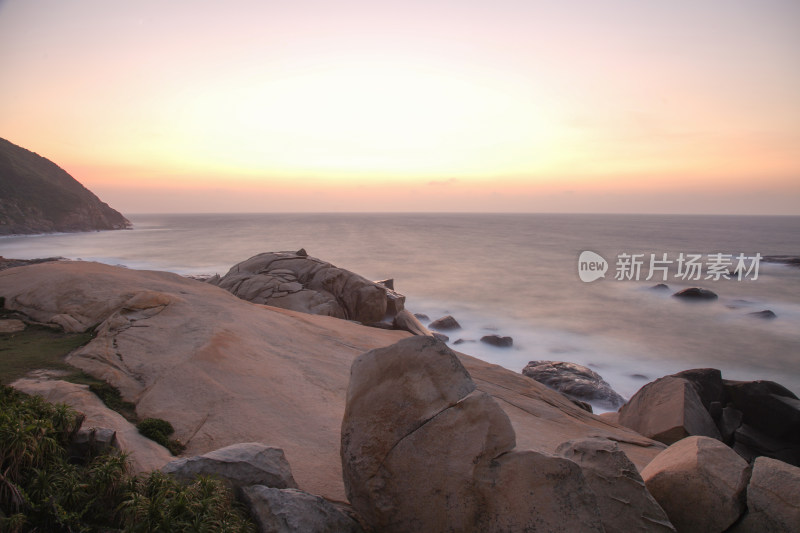 文昌石头公园海上日出