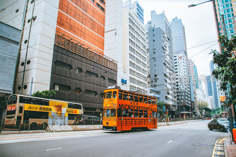 香港中环城市风光