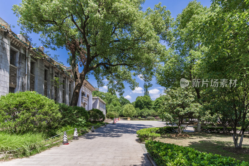 武汉湖北省立图书馆旧址风景