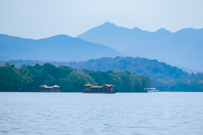 浙江杭州西湖风景名胜区秋景