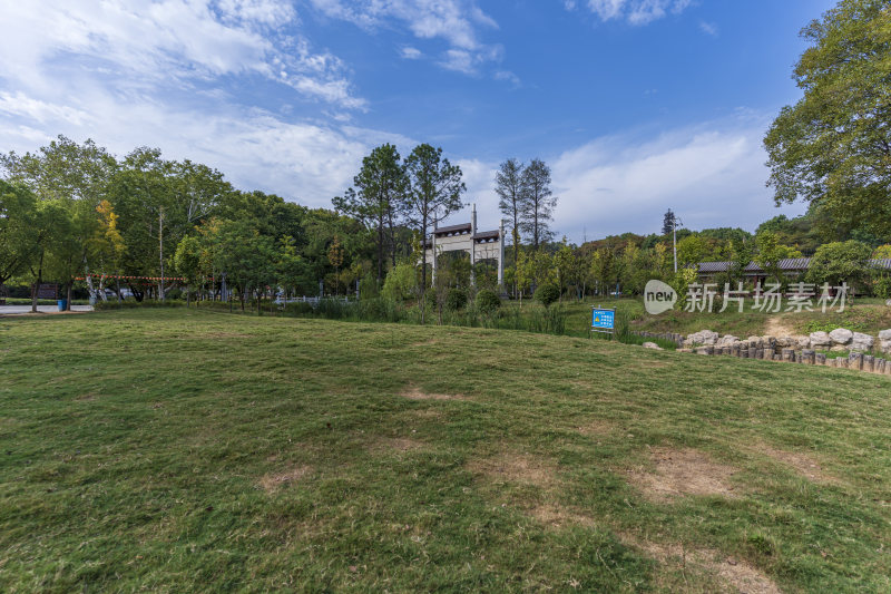 武汉江夏区熊廷弼公园风景