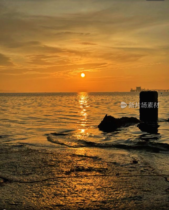 海边日落美景