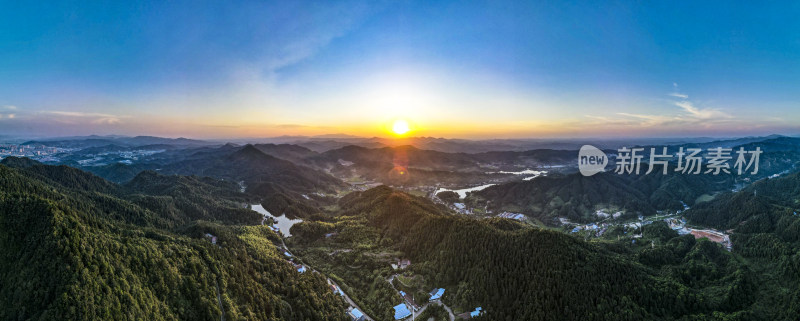 贵州镇远古镇5A景区全景图