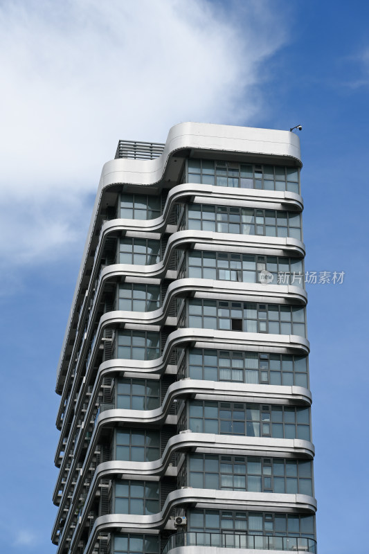 现代风格高层大楼外观