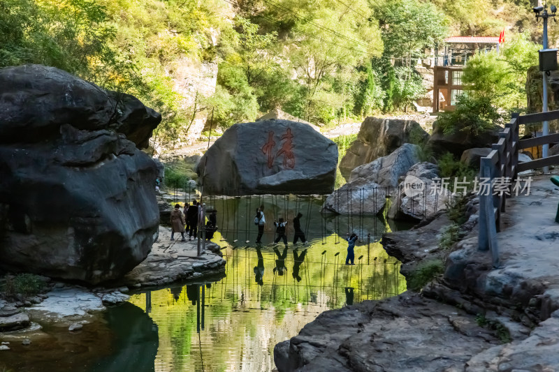 太行山大峡谷的壮丽风光