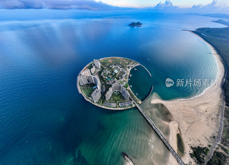 海南万宁融创日月湾航拍