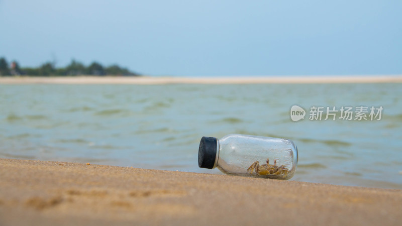 海滩沙滩海岸线