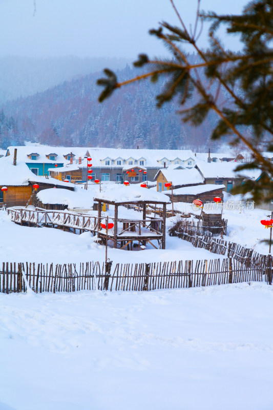 黑龙江 双峰林场 雪乡