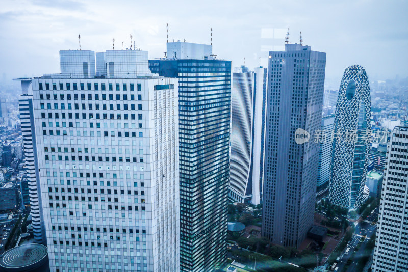 日本东京城市风光