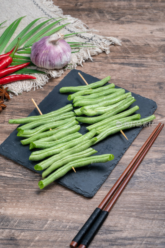 炸串食材豆角串