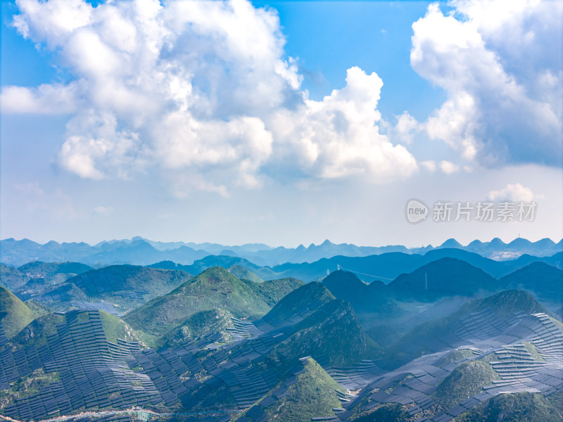 贵州山地光伏喀斯特地貌