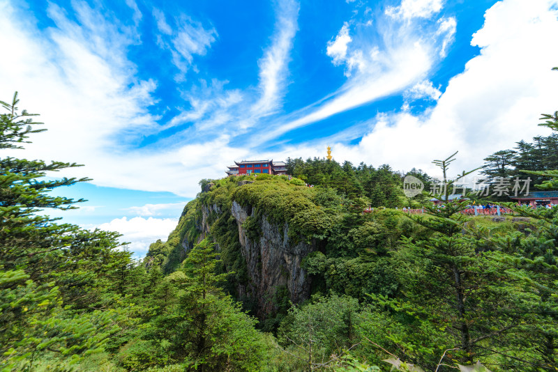 四川峨眉山自然风光