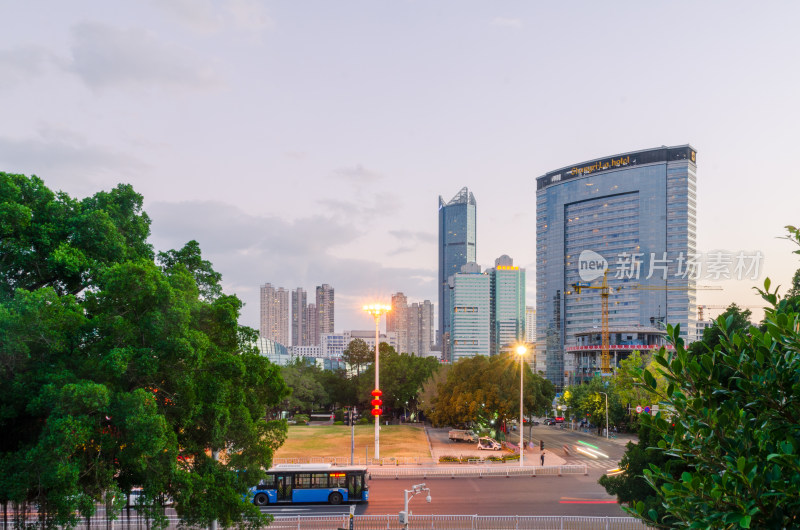 亚洲中国福建省福州市五一广场