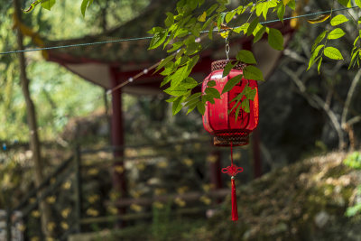 武汉江夏区白云洞景区风景