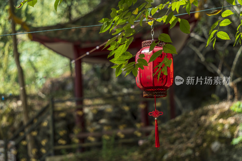 武汉江夏区白云洞景区风景