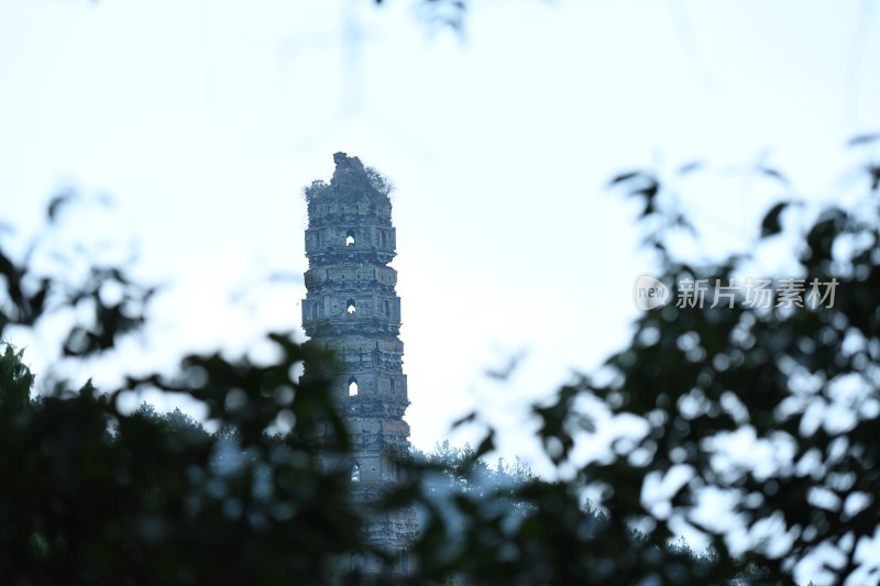 天台山千年古刹国清寺风景