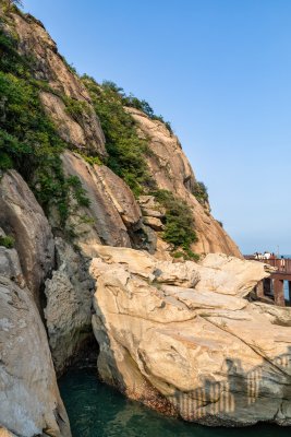 连云港羊山岛景区和田湾跨海大桥