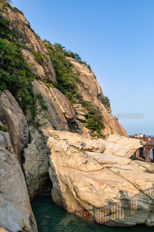 连云港羊山岛景区和田湾跨海大桥