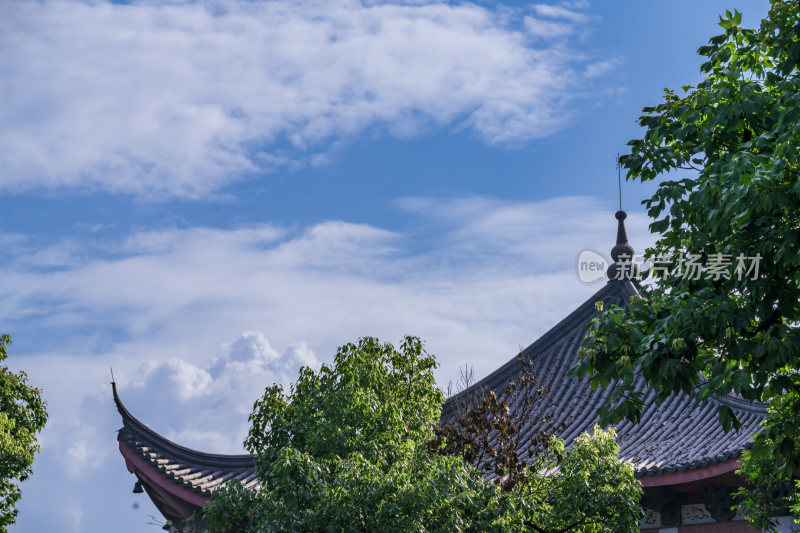 杭州西湖飞来峰灵隐寺千年古刹古建筑