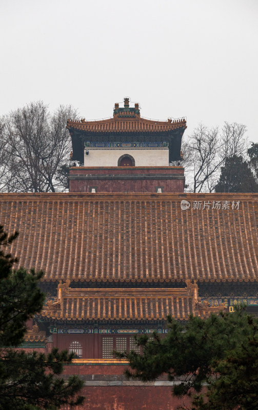 北京颐和园四大部洲景点景观