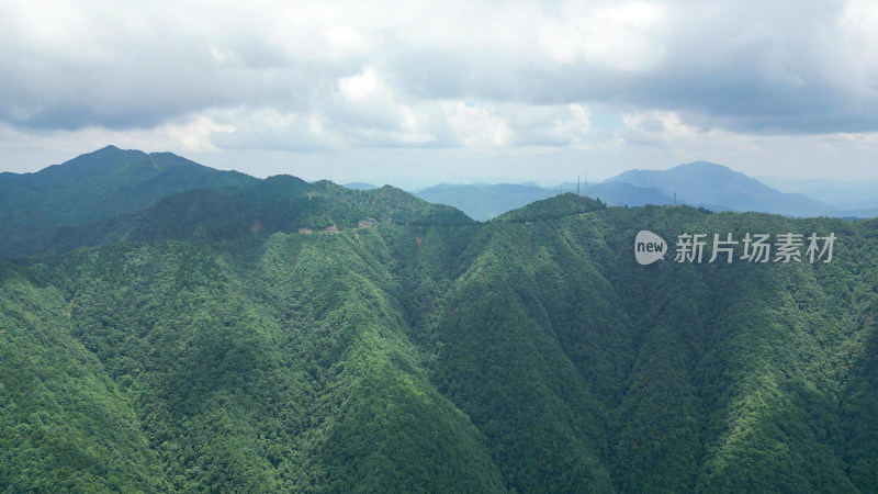 航拍江西吉安井冈山黄洋界景区