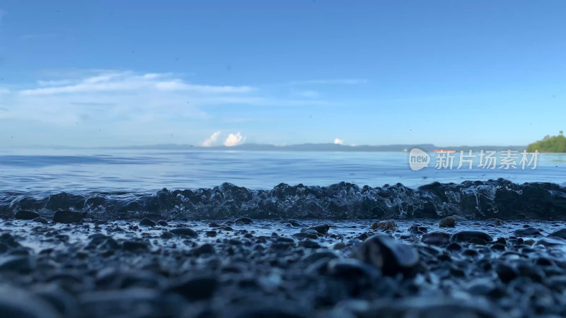 印尼巴厘岛海岸线