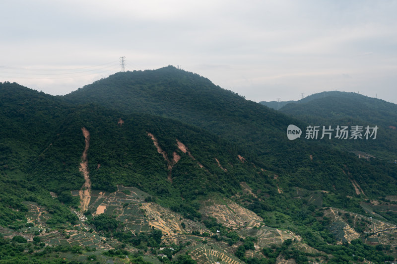 中山神湾丫髻山山顶风光