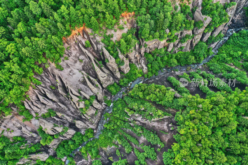 吉林长白山大峡谷