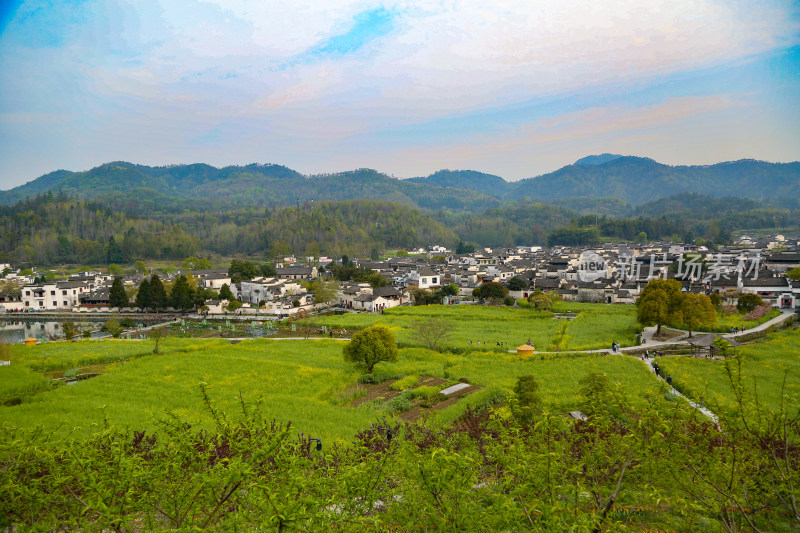 皖南西递宏村风光