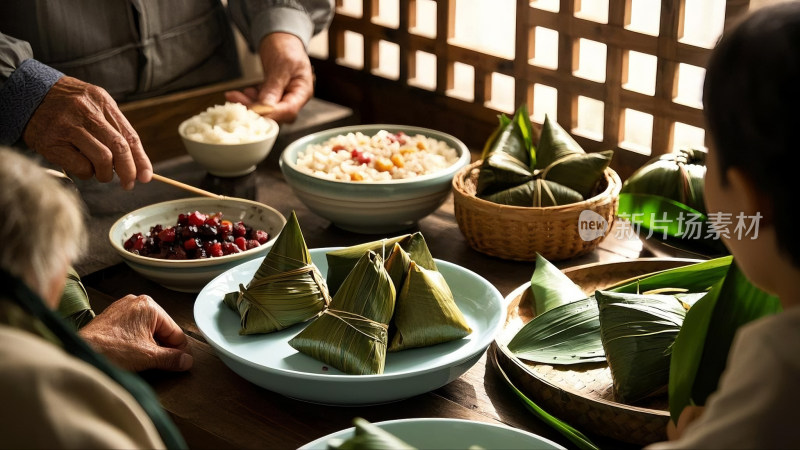 端午节粽子传统小吃美食