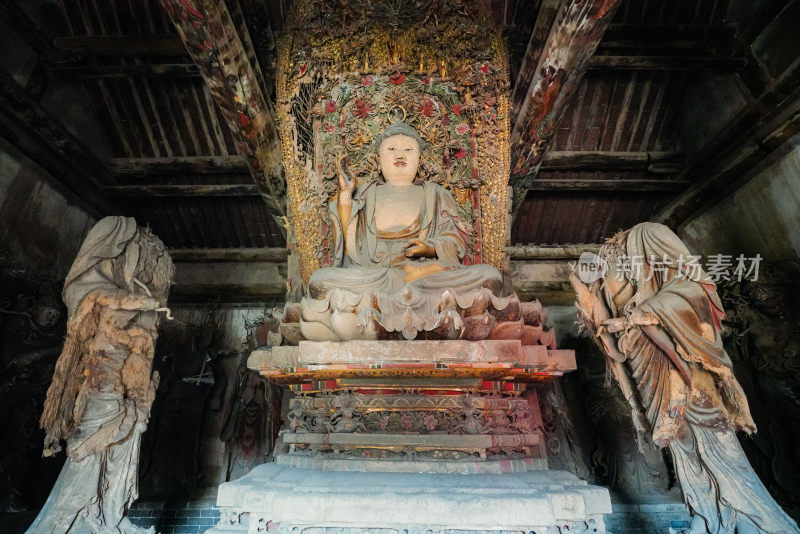 山西晋城高平米山铁佛寺