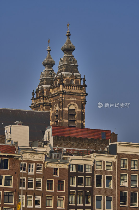 荷兰阿布斯特丹城市街景