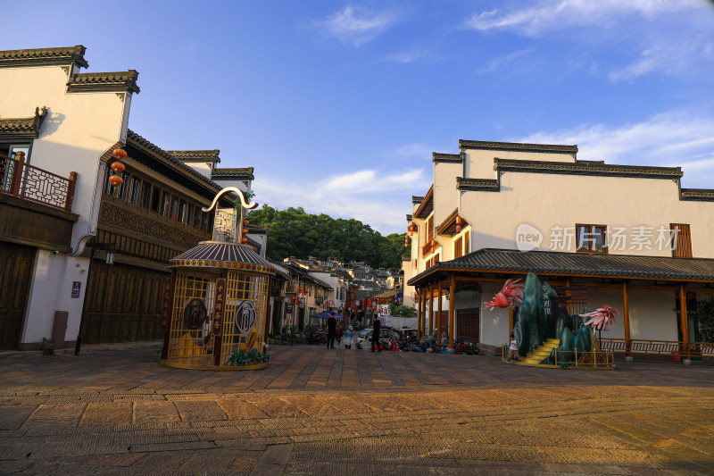 黄山市城市旅游风光