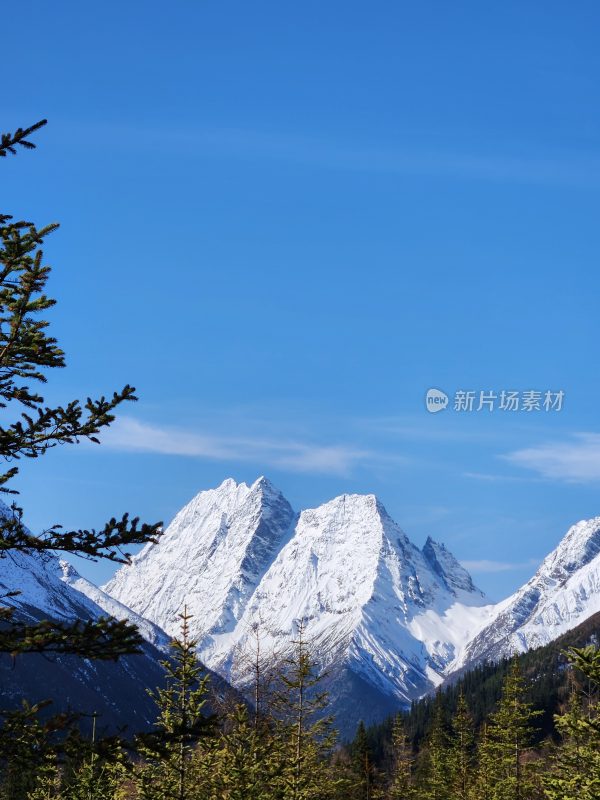 尖子峰雪山