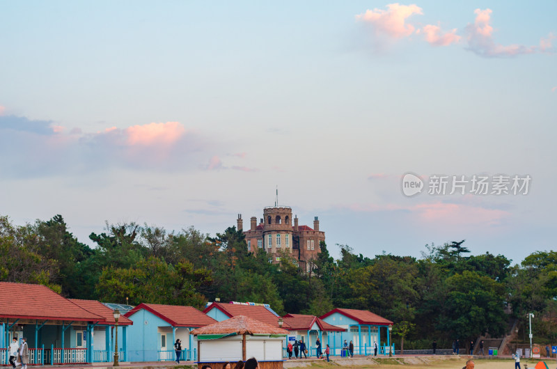 青岛八大关景区的花石楼