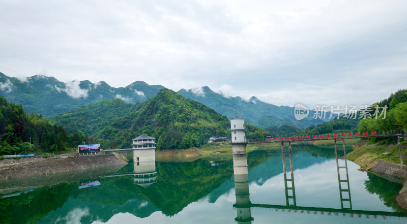 湖北恩施车坝河水库风景水资源